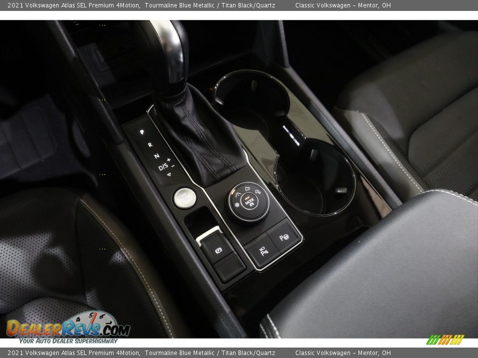 2021 Volkswagen Atlas SEL Premium 4Motion Tourmaline Blue Metallic / Titan Black/Quartz Photo #14