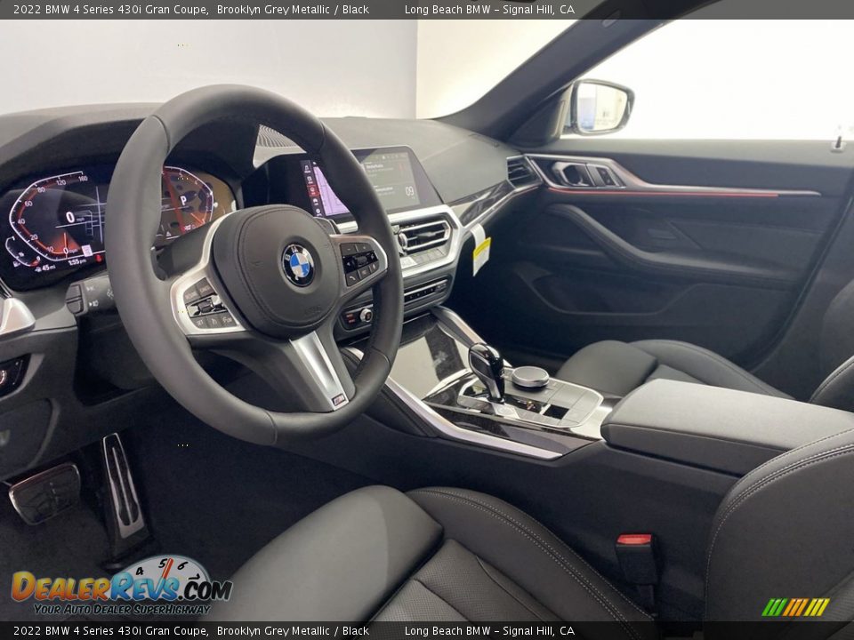2022 BMW 4 Series 430i Gran Coupe Brooklyn Grey Metallic / Black Photo #12