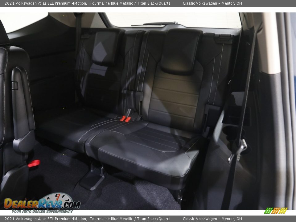 2021 Volkswagen Atlas SEL Premium 4Motion Tourmaline Blue Metallic / Titan Black/Quartz Photo #18