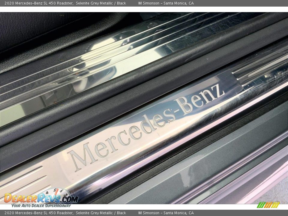 2020 Mercedes-Benz SL 450 Roadster Selenite Grey Metallic / Black Photo #19