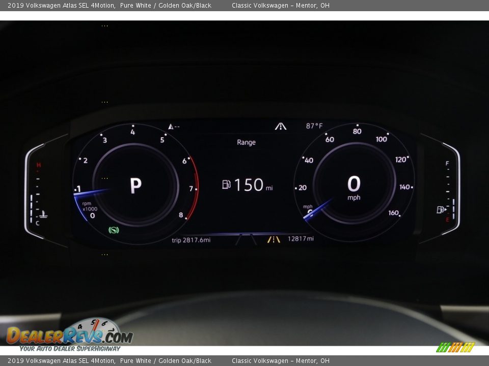 2019 Volkswagen Atlas SEL 4Motion Gauges Photo #8
