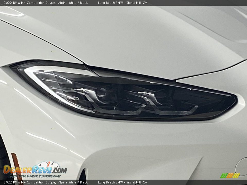 2022 BMW M4 Competition Coupe Alpine White / Black Photo #4