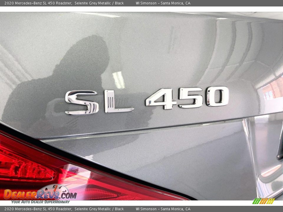 2020 Mercedes-Benz SL 450 Roadster Selenite Grey Metallic / Black Photo #31