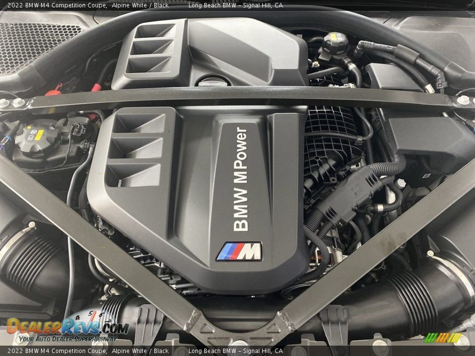 2022 BMW M4 Competition Coupe 3.0 Liter M TwinPower Turbocharged DOHC 24-Valve Inline 6 Cylinder Engine Photo #9