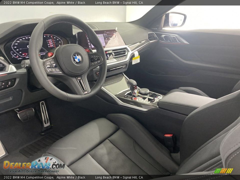 Black Interior - 2022 BMW M4 Competition Coupe Photo #12