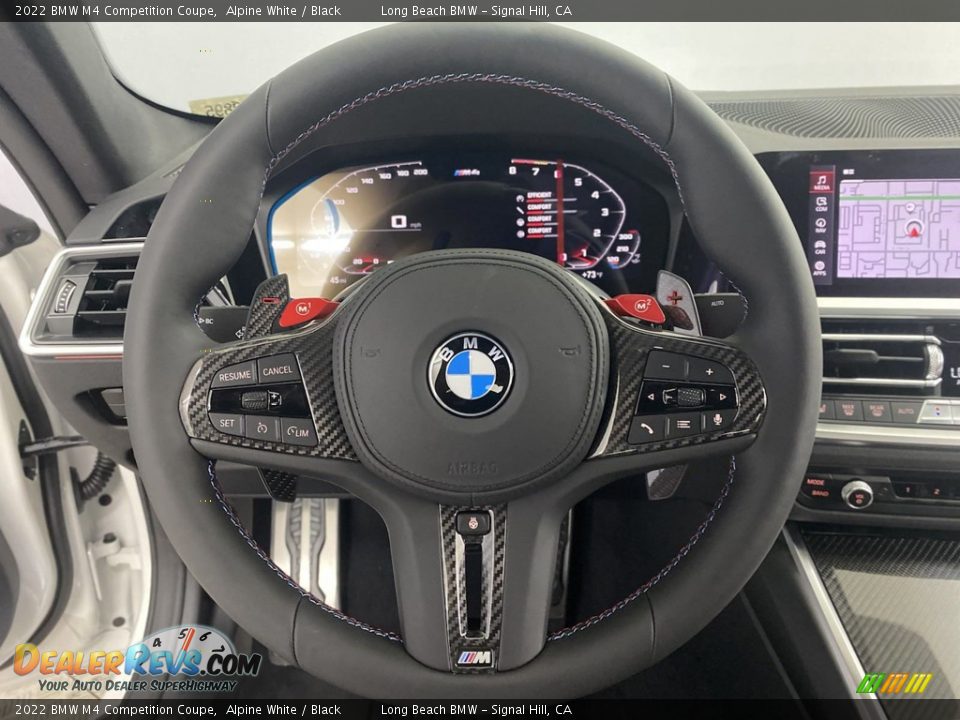 2022 BMW M4 Competition Coupe Steering Wheel Photo #14
