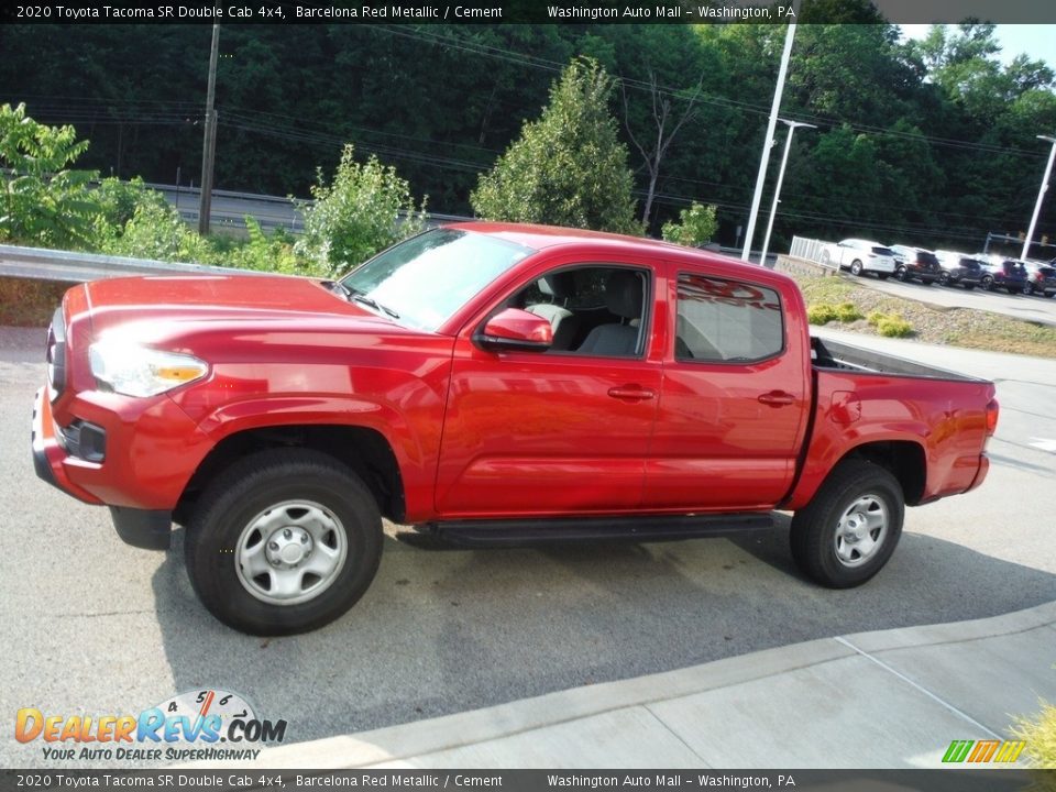 Barcelona Red Metallic 2020 Toyota Tacoma SR Double Cab 4x4 Photo #14