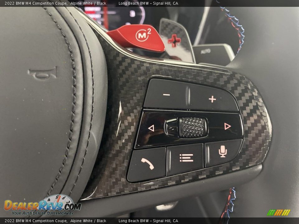 2022 BMW M4 Competition Coupe Steering Wheel Photo #16