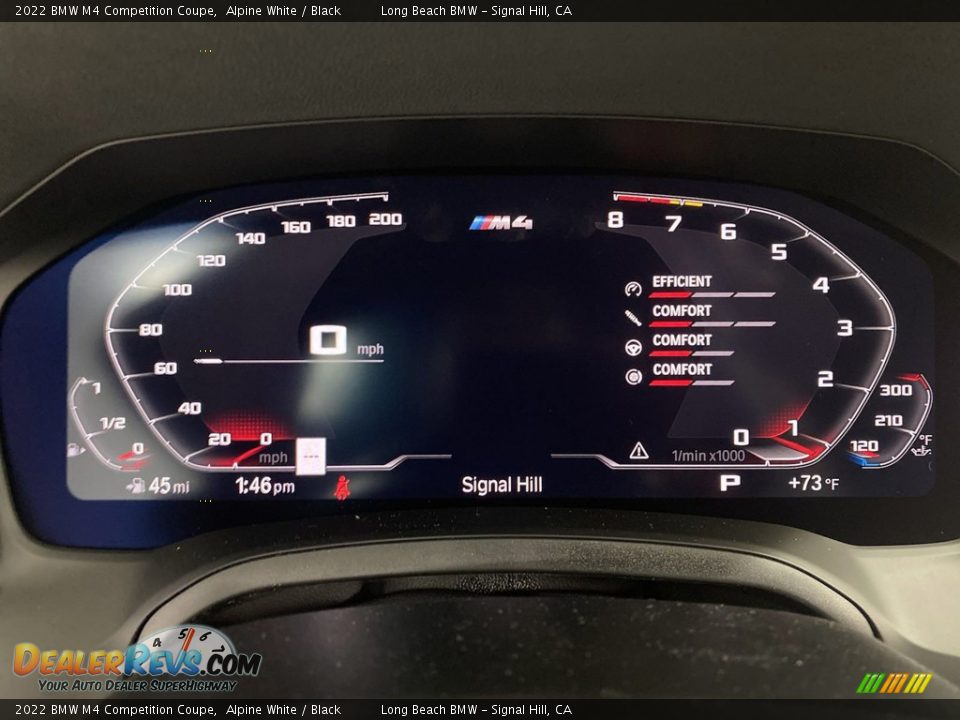 2022 BMW M4 Competition Coupe Gauges Photo #17