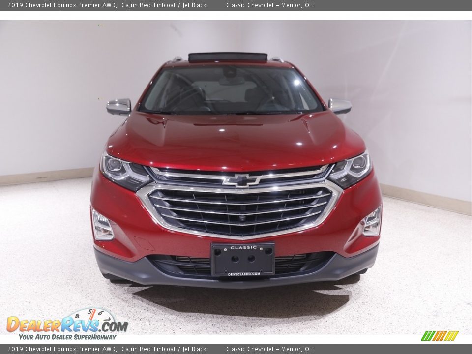 2019 Chevrolet Equinox Premier AWD Cajun Red Tintcoat / Jet Black Photo #2