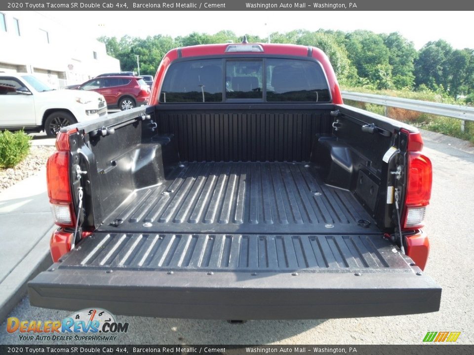 2020 Toyota Tacoma SR Double Cab 4x4 Barcelona Red Metallic / Cement Photo #20