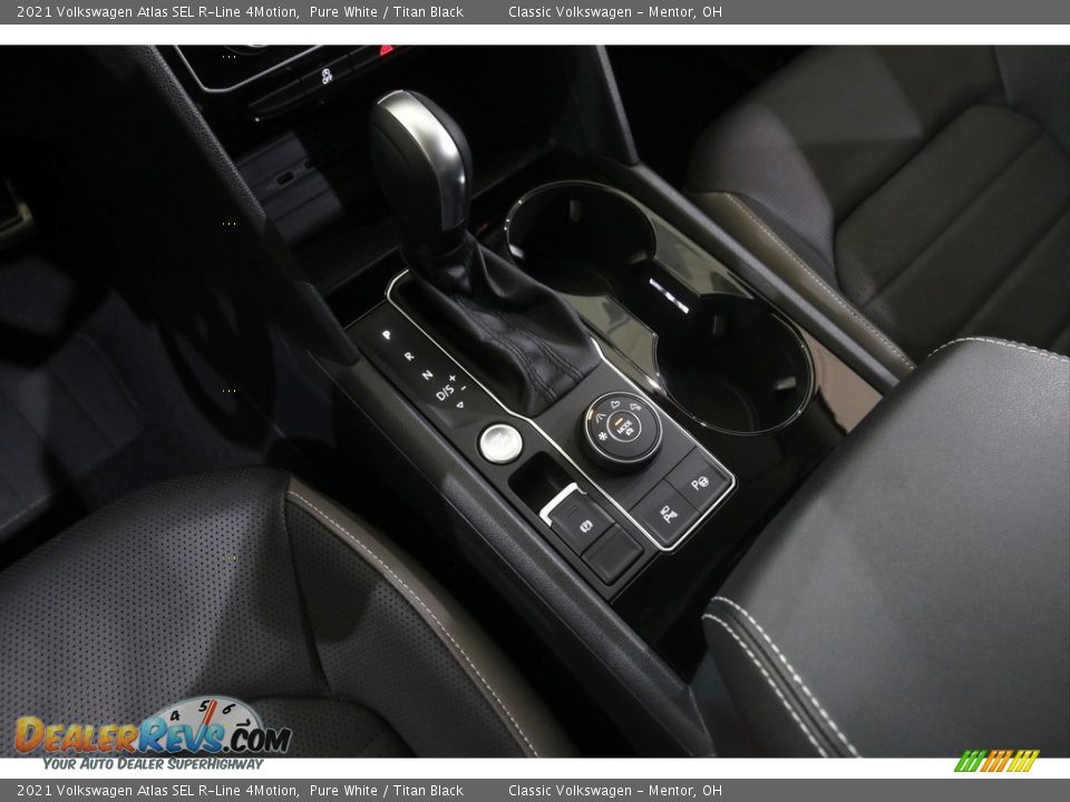 2021 Volkswagen Atlas SEL R-Line 4Motion Pure White / Titan Black Photo #13
