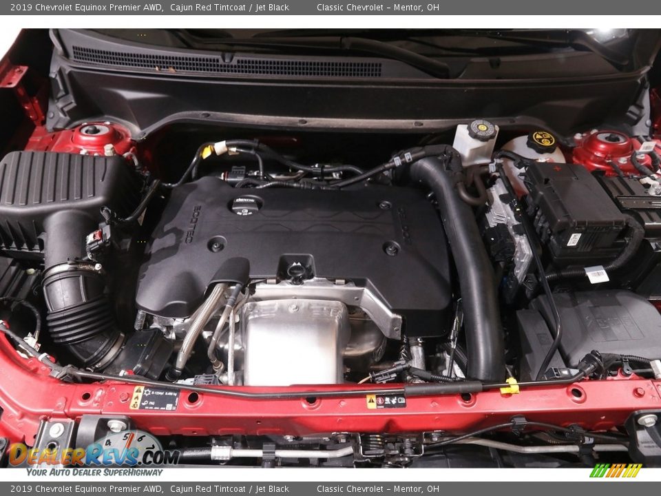 2019 Chevrolet Equinox Premier AWD Cajun Red Tintcoat / Jet Black Photo #19