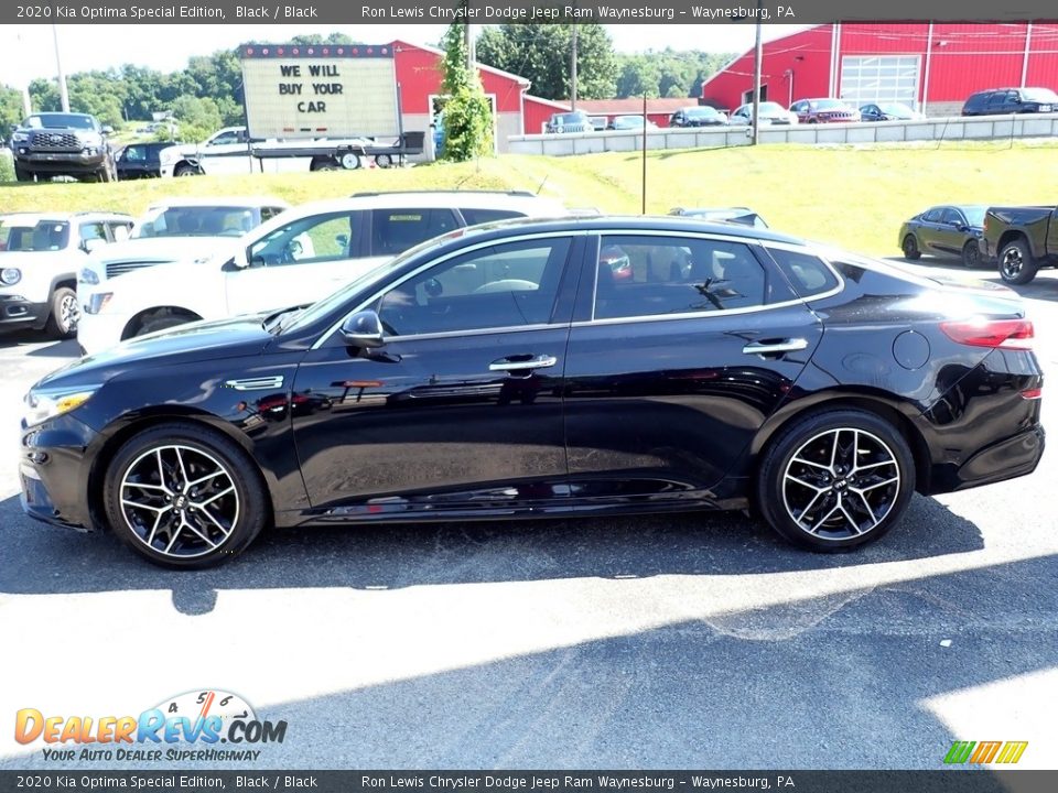 2020 Kia Optima Special Edition Black / Black Photo #2