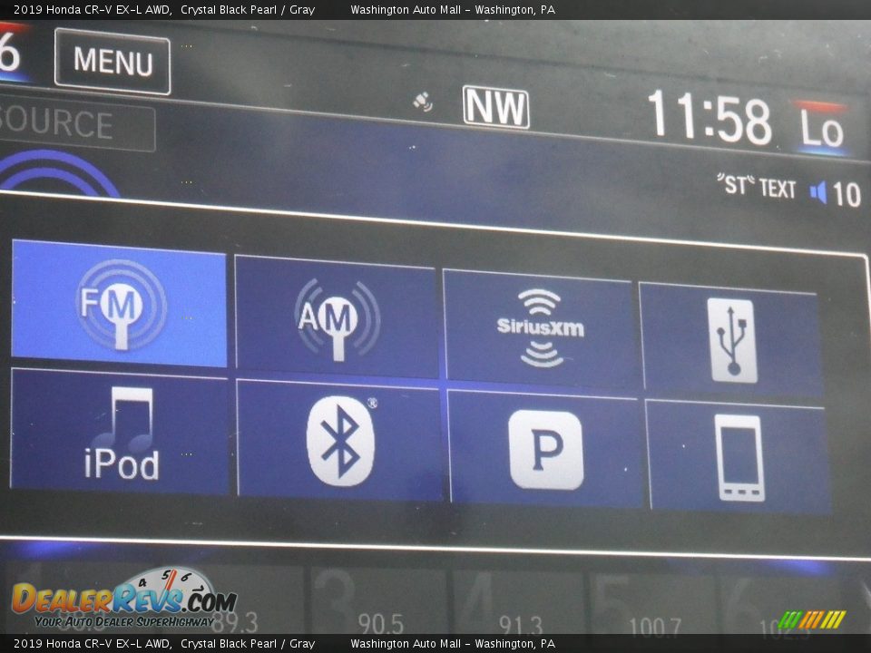 2019 Honda CR-V EX-L AWD Crystal Black Pearl / Gray Photo #24