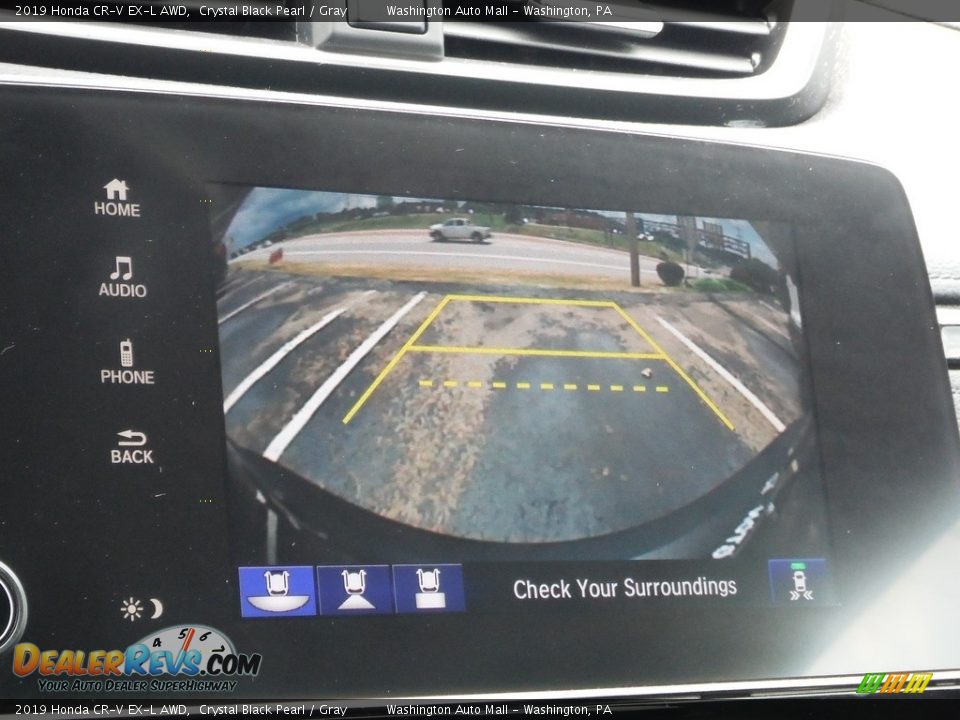 2019 Honda CR-V EX-L AWD Crystal Black Pearl / Gray Photo #25