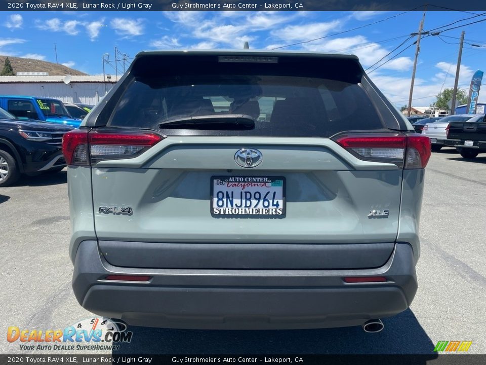 2020 Toyota RAV4 XLE Lunar Rock / Light Gray Photo #6