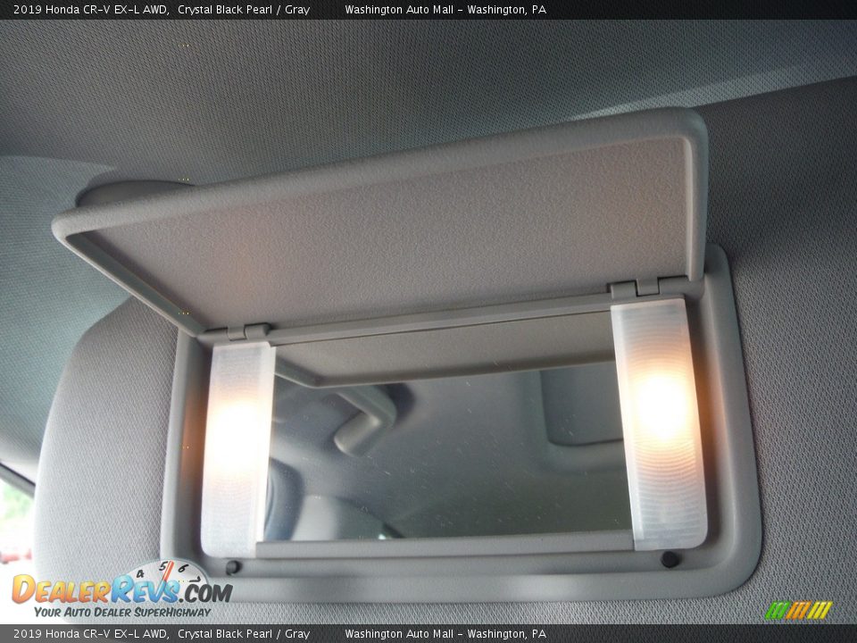 2019 Honda CR-V EX-L AWD Crystal Black Pearl / Gray Photo #26