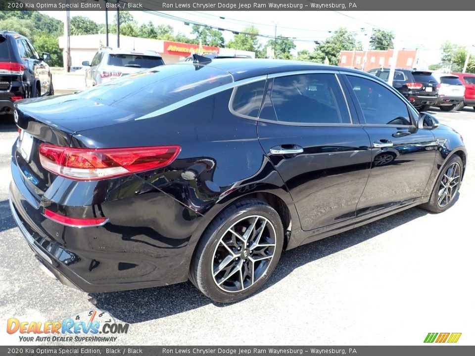 2020 Kia Optima Special Edition Black / Black Photo #6