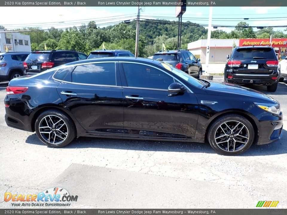 2020 Kia Optima Special Edition Black / Black Photo #7