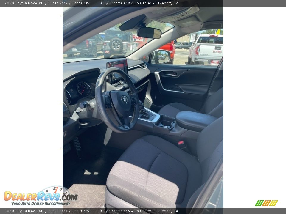 2020 Toyota RAV4 XLE Lunar Rock / Light Gray Photo #10