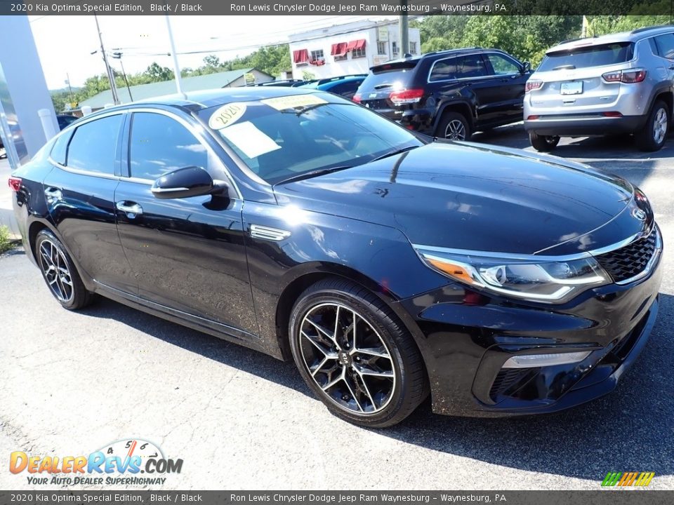 2020 Kia Optima Special Edition Black / Black Photo #8