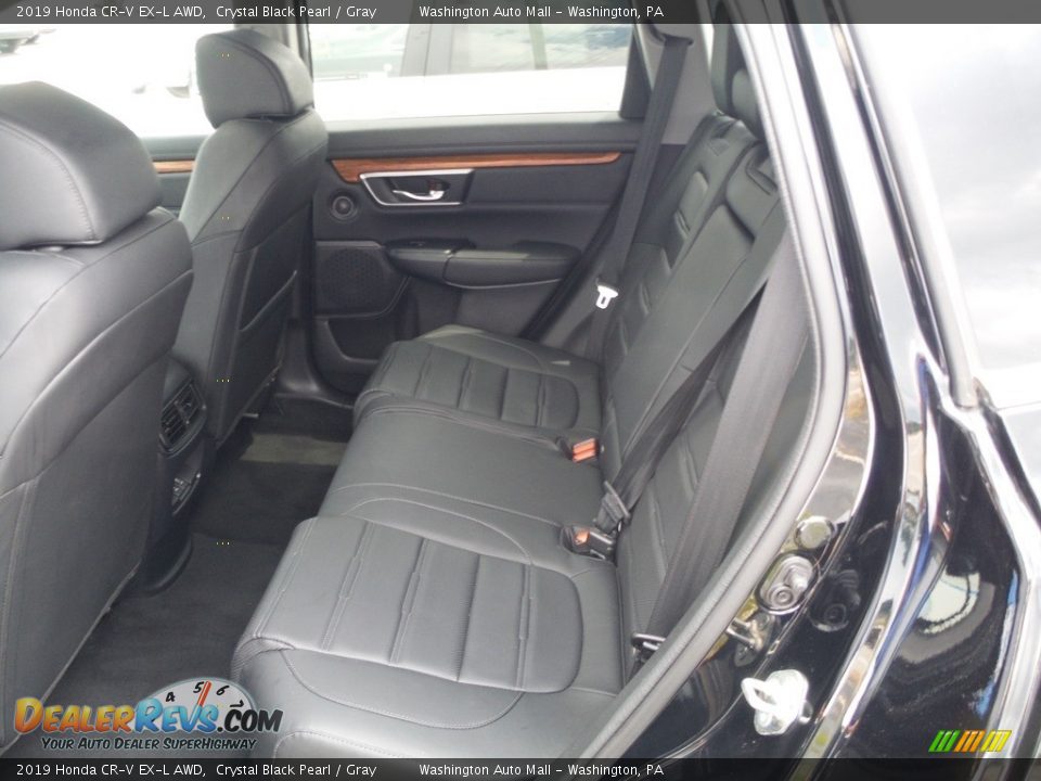 2019 Honda CR-V EX-L AWD Crystal Black Pearl / Gray Photo #31