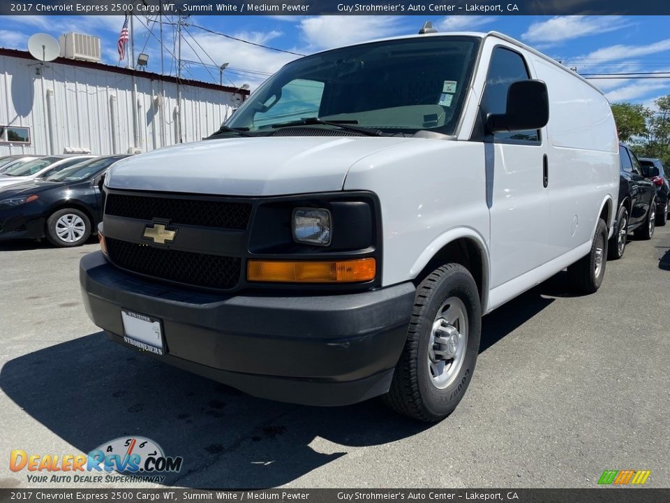 2017 Chevrolet Express 2500 Cargo WT Summit White / Medium Pewter Photo #1