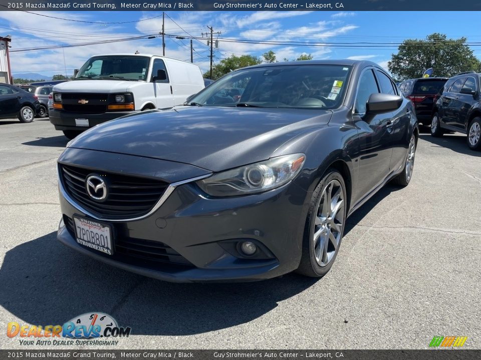 2015 Mazda Mazda6 Grand Touring Meteor Gray Mica / Black Photo #1