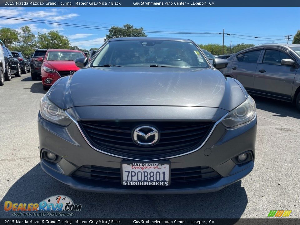 2015 Mazda Mazda6 Grand Touring Meteor Gray Mica / Black Photo #2