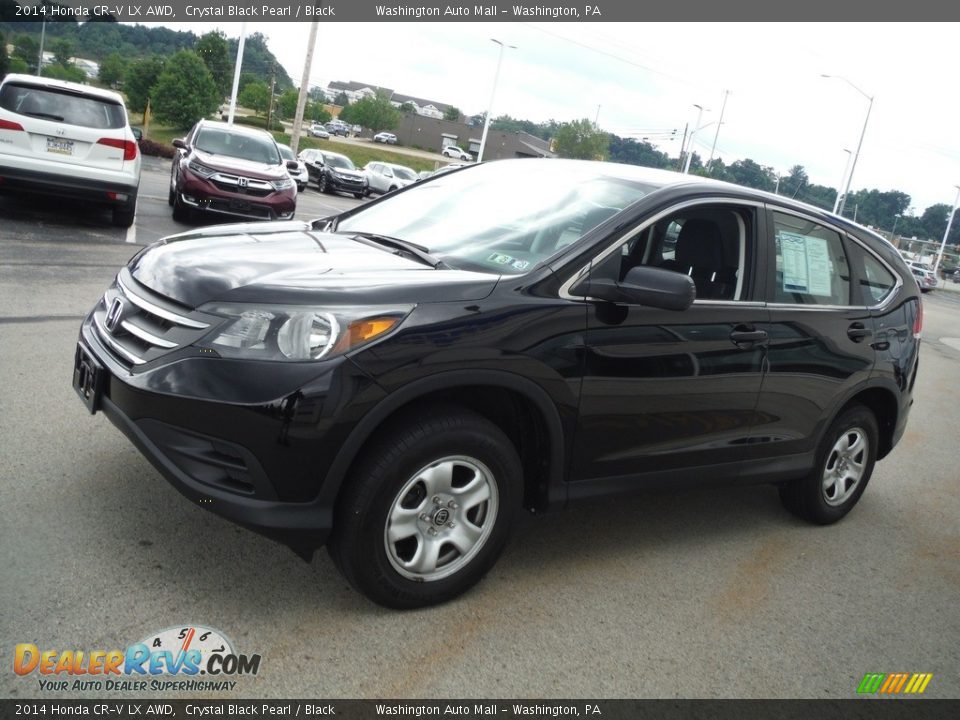 2014 Honda CR-V LX AWD Crystal Black Pearl / Black Photo #5