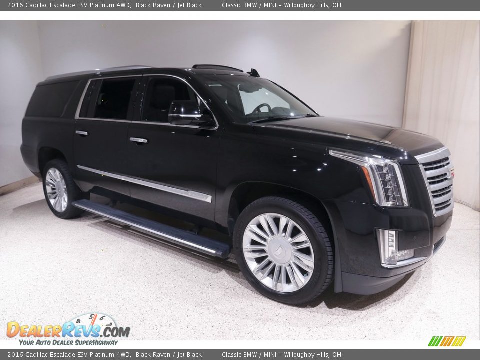 Black Raven 2016 Cadillac Escalade ESV Platinum 4WD Photo #1