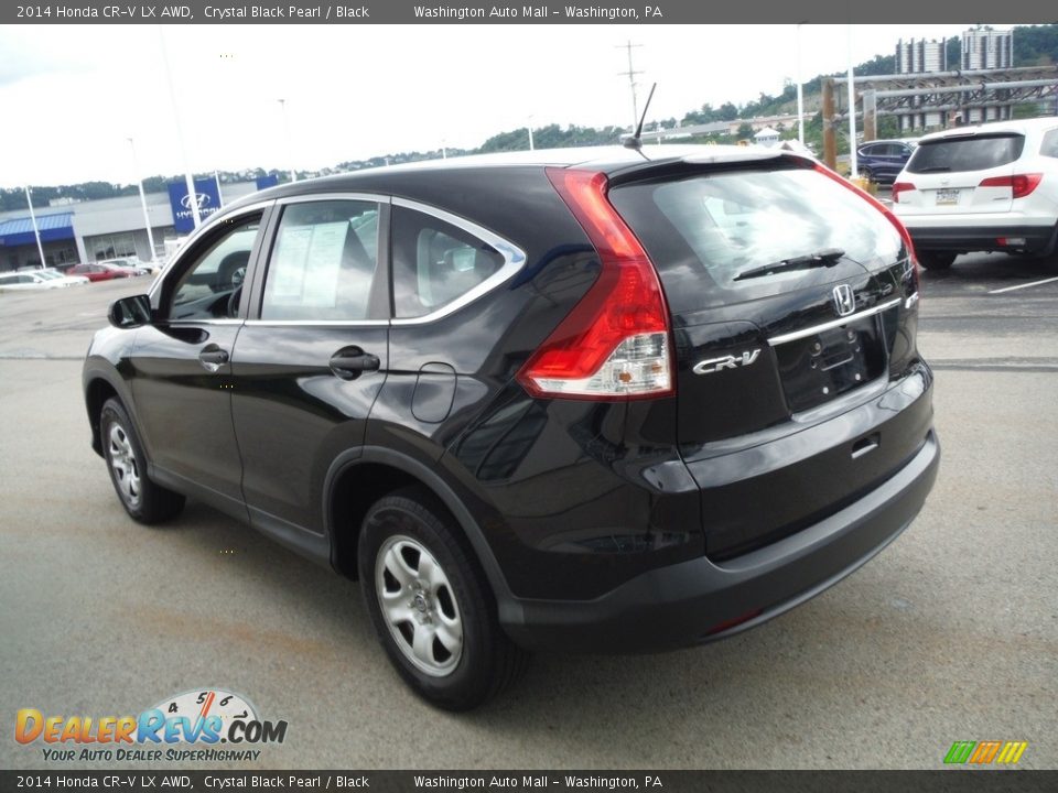 2014 Honda CR-V LX AWD Crystal Black Pearl / Black Photo #8