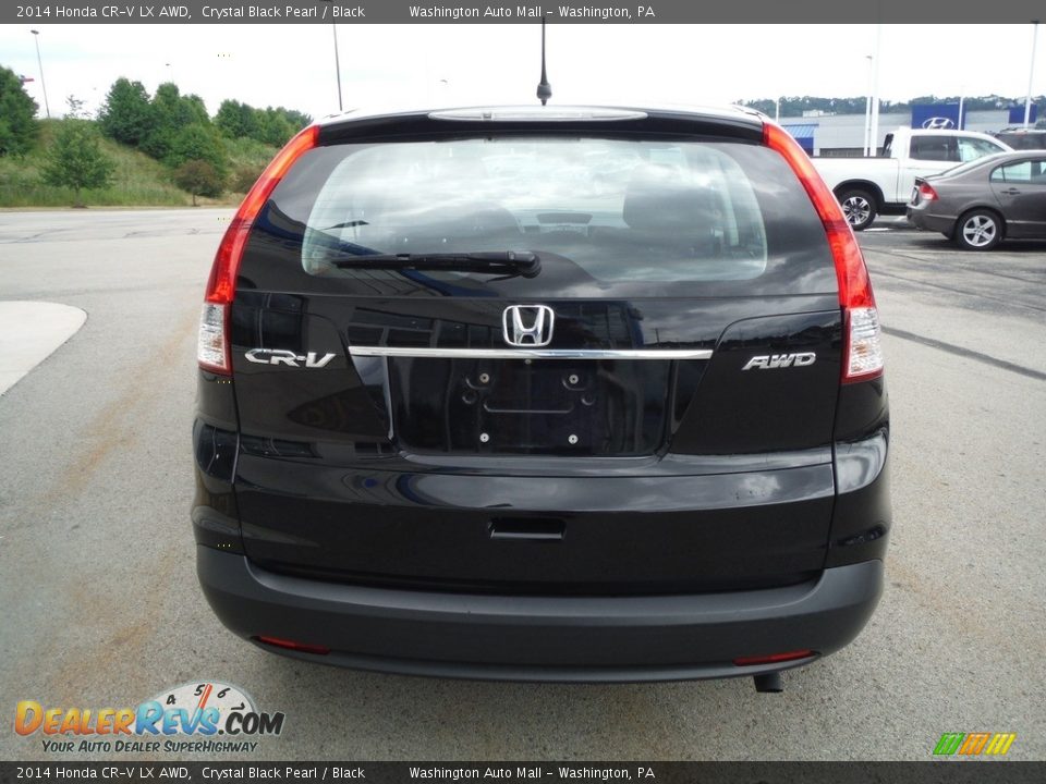 2014 Honda CR-V LX AWD Crystal Black Pearl / Black Photo #9