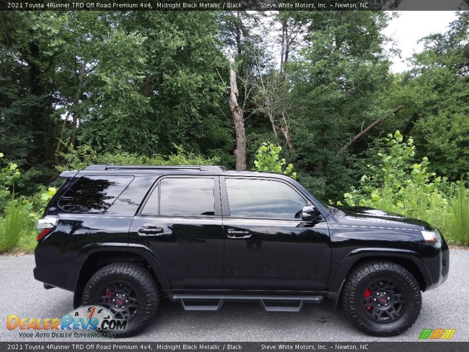 Midnight Black Metallic 2021 Toyota 4Runner TRD Off Road Premium 4x4 Photo #5