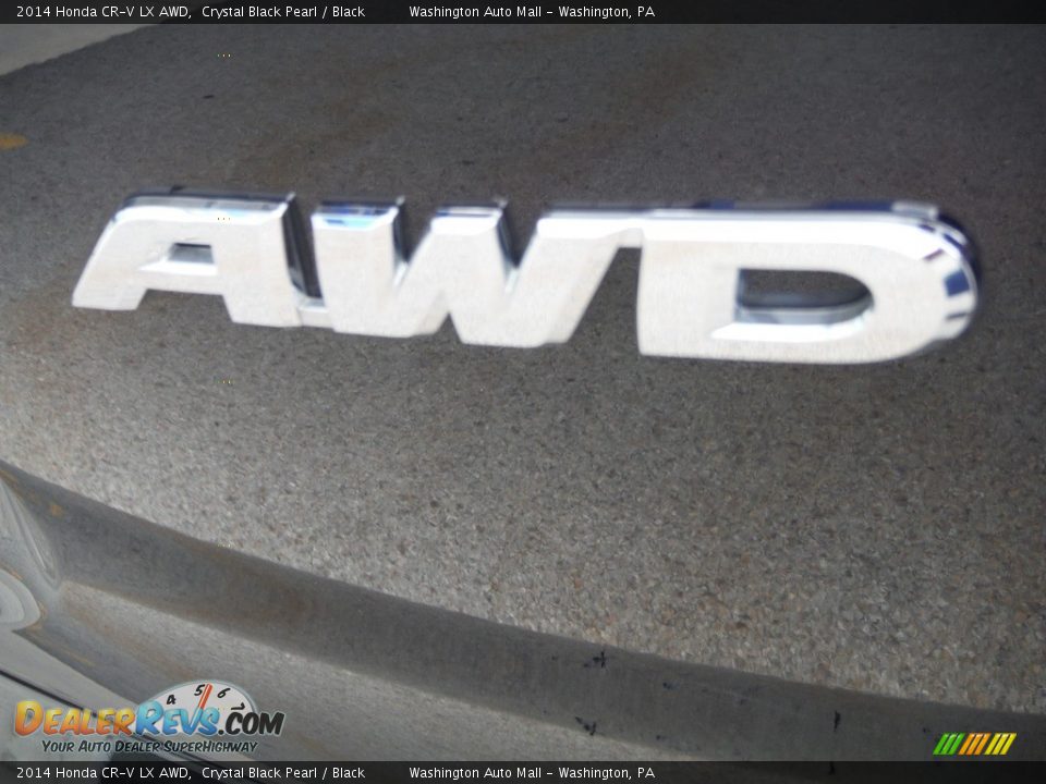 2014 Honda CR-V LX AWD Crystal Black Pearl / Black Photo #11