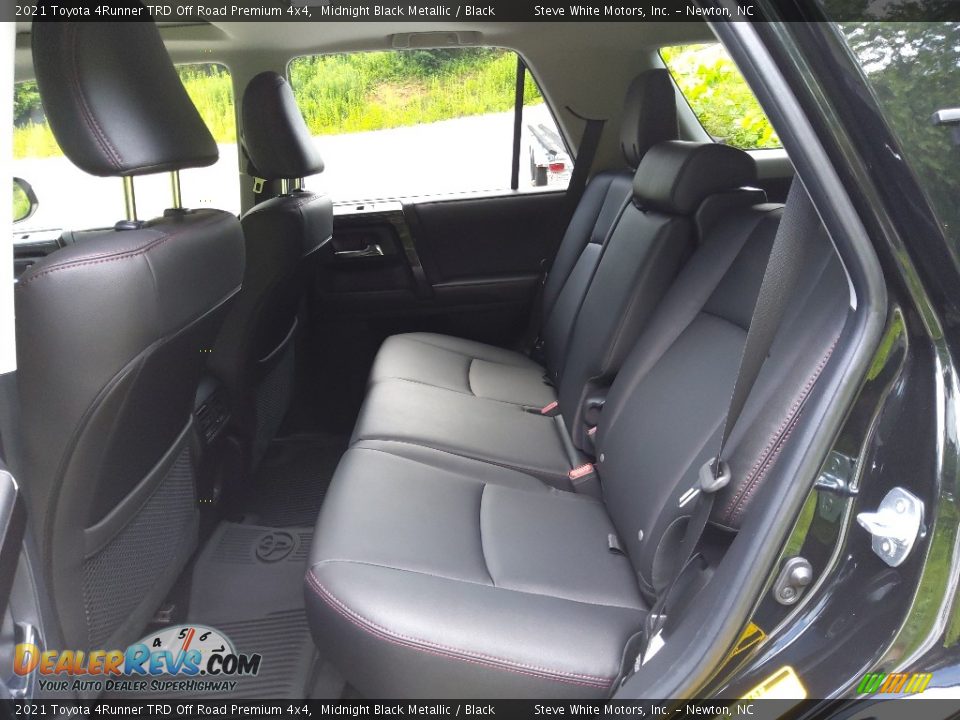 Rear Seat of 2021 Toyota 4Runner TRD Off Road Premium 4x4 Photo #12