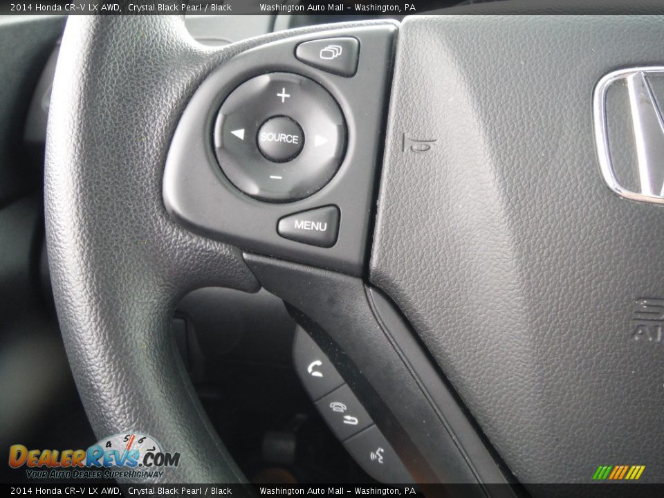 2014 Honda CR-V LX AWD Crystal Black Pearl / Black Photo #23