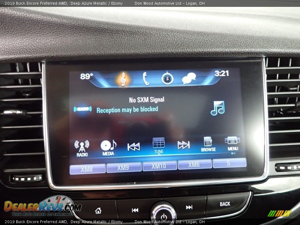 2019 Buick Encore Preferred AWD Deep Azure Metallic / Ebony Photo #2