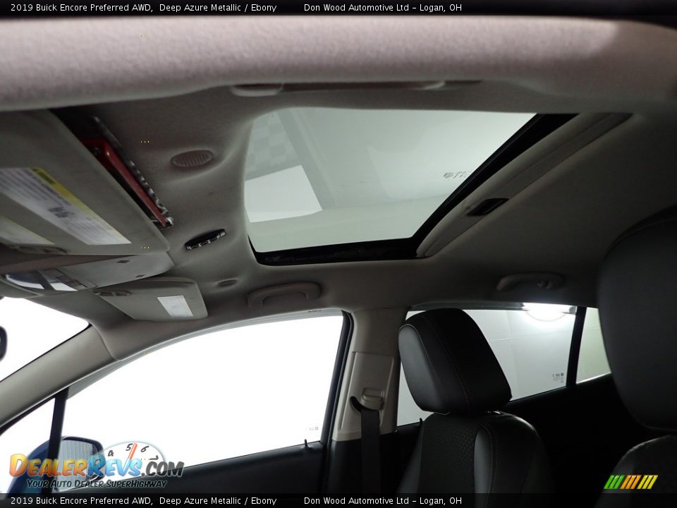 2019 Buick Encore Preferred AWD Deep Azure Metallic / Ebony Photo #3