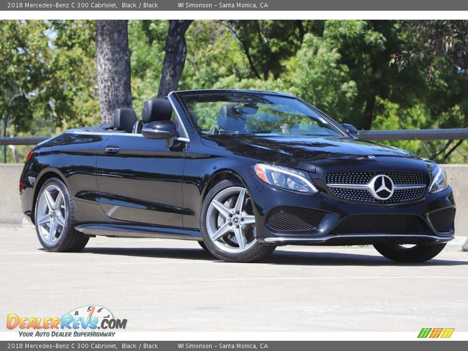 Front 3/4 View of 2018 Mercedes-Benz C 300 Cabriolet Photo #2