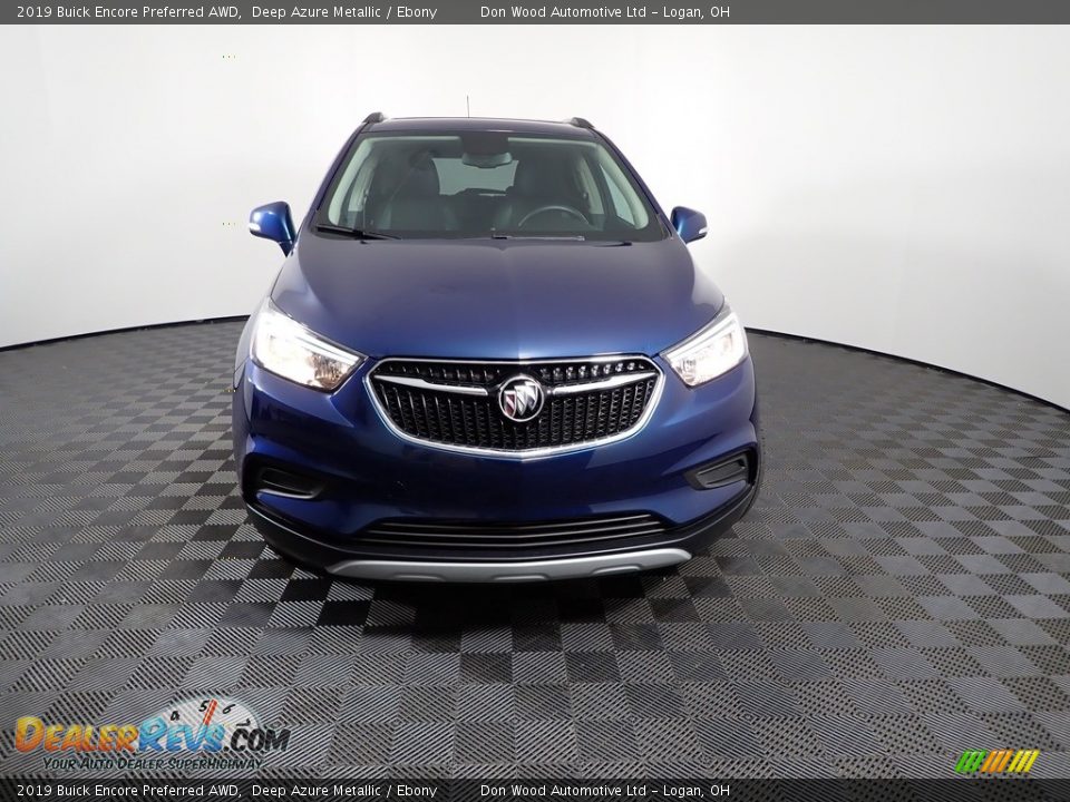2019 Buick Encore Preferred AWD Deep Azure Metallic / Ebony Photo #5