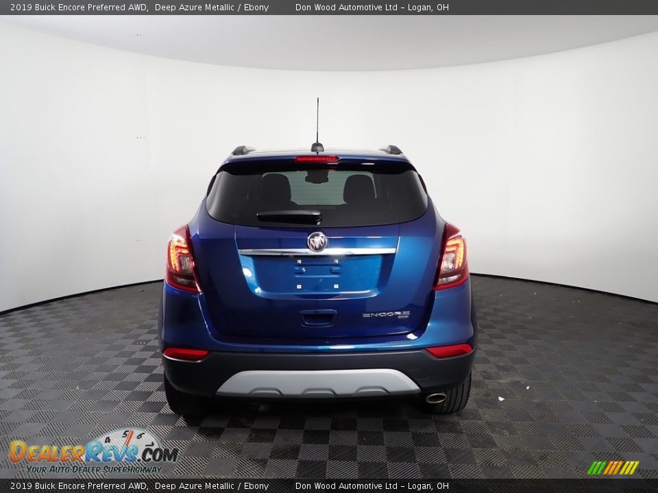 2019 Buick Encore Preferred AWD Deep Azure Metallic / Ebony Photo #8