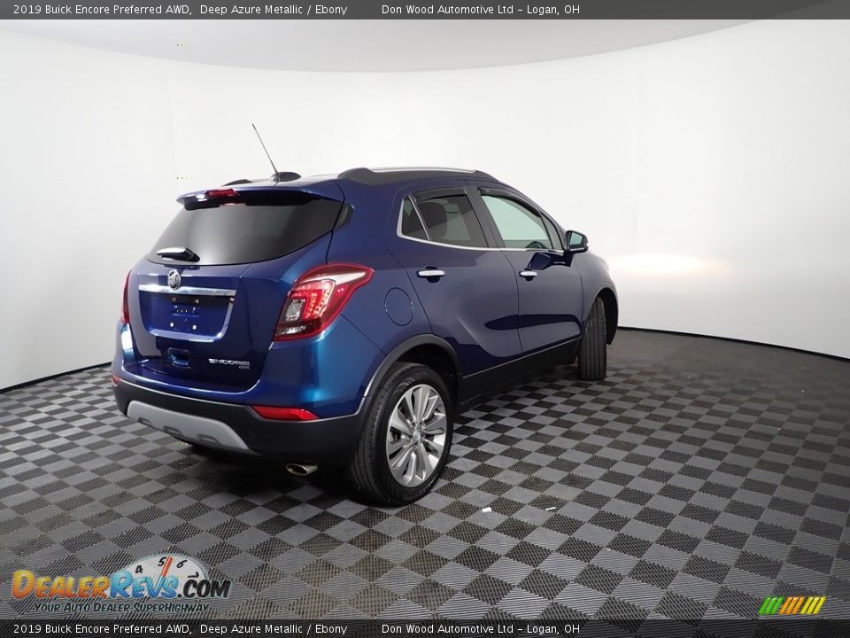 2019 Buick Encore Preferred AWD Deep Azure Metallic / Ebony Photo #11