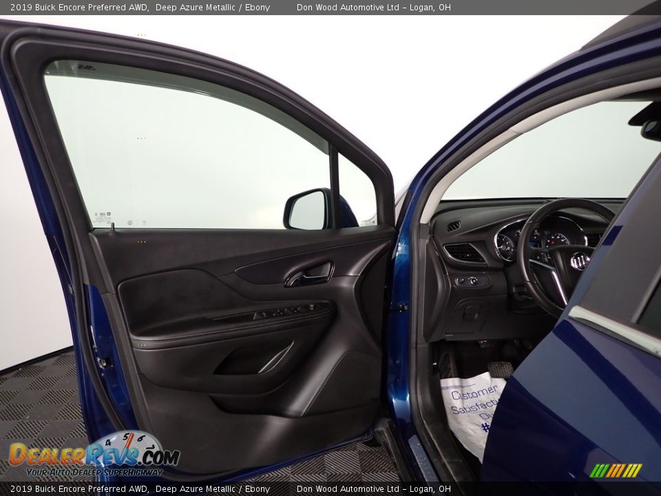 2019 Buick Encore Preferred AWD Deep Azure Metallic / Ebony Photo #12