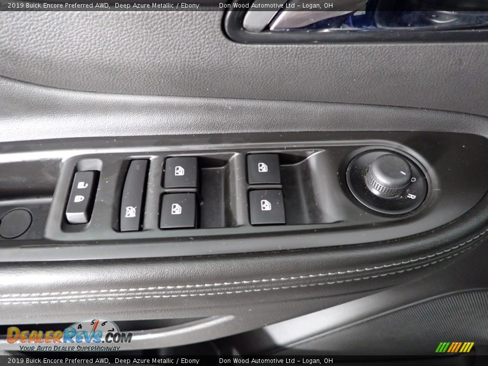 2019 Buick Encore Preferred AWD Deep Azure Metallic / Ebony Photo #13