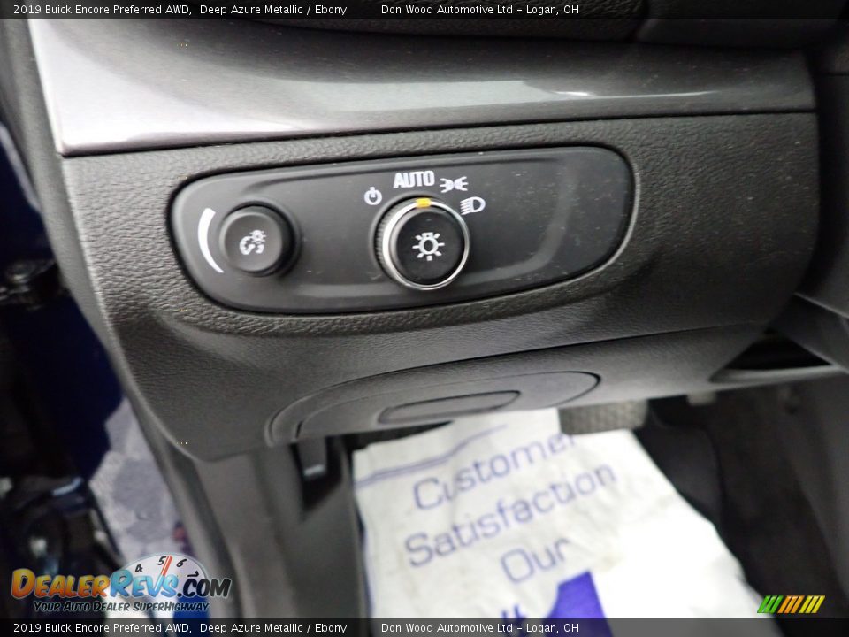 2019 Buick Encore Preferred AWD Deep Azure Metallic / Ebony Photo #16