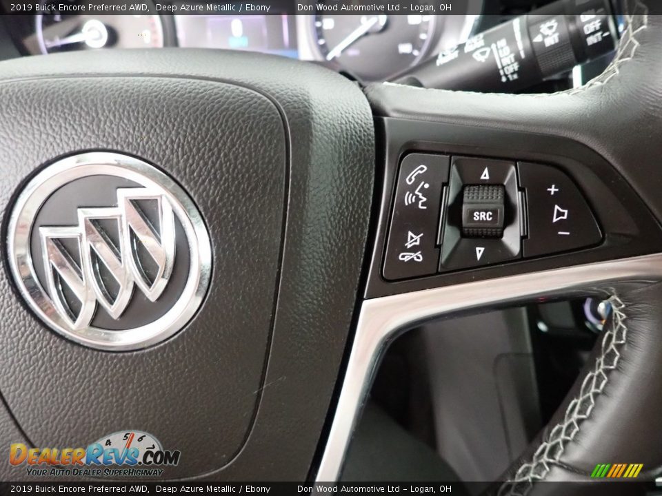 2019 Buick Encore Preferred AWD Deep Azure Metallic / Ebony Photo #18