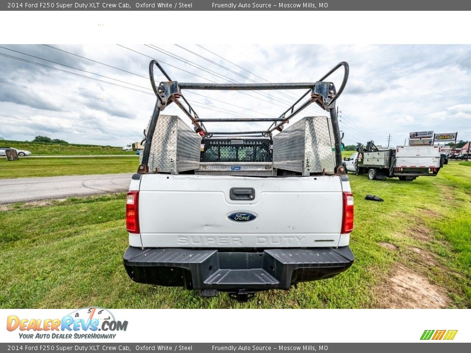 2014 Ford F250 Super Duty XLT Crew Cab Oxford White / Steel Photo #5