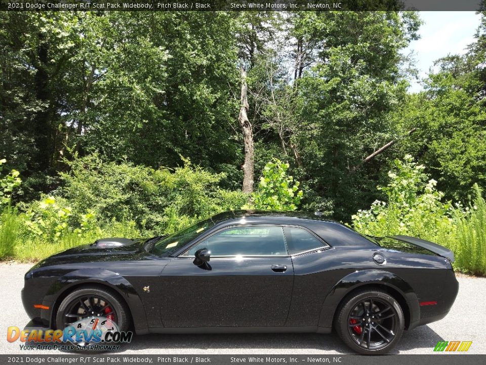 Pitch Black 2021 Dodge Challenger R/T Scat Pack Widebody Photo #1
